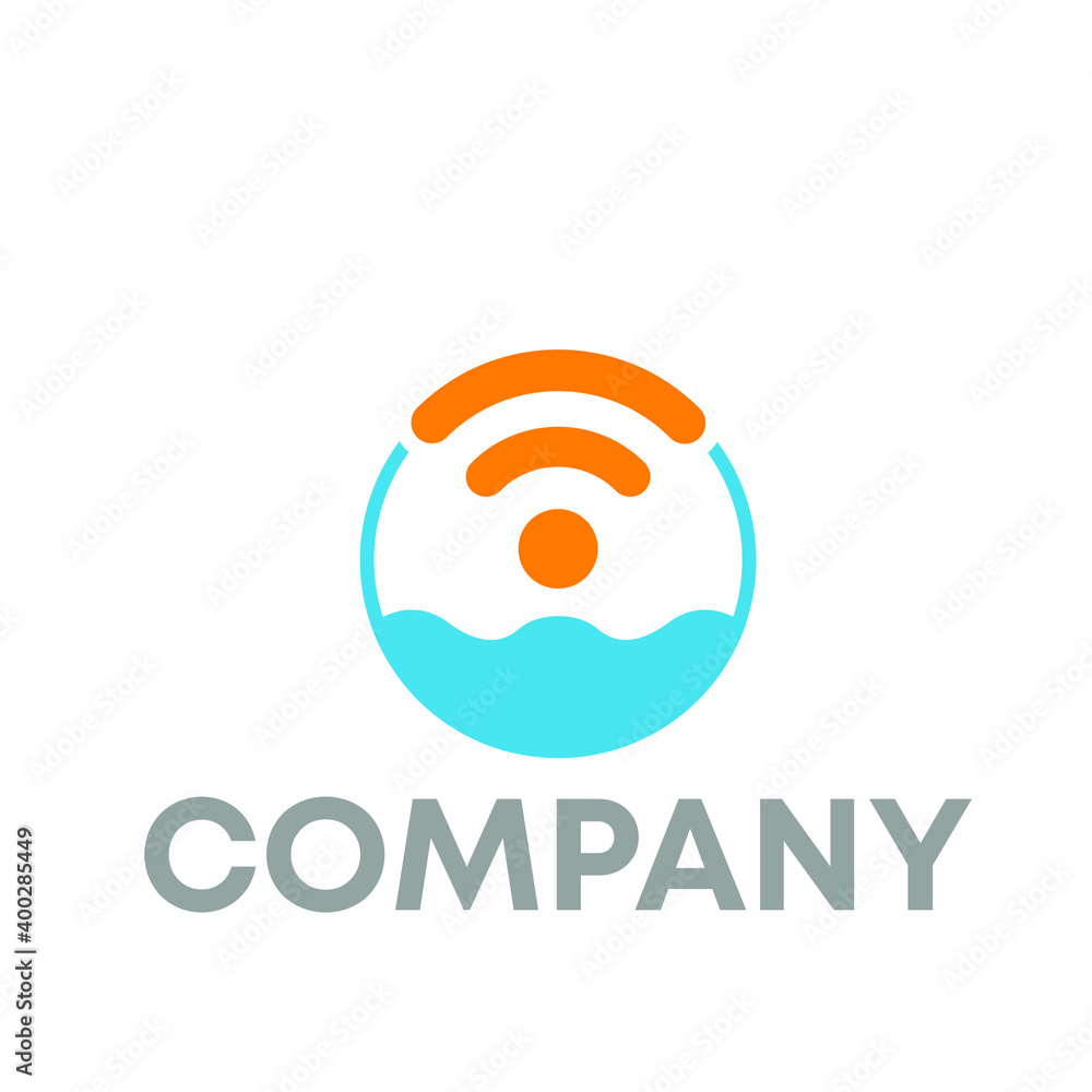 Obraz premium signal logo