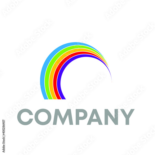 Free Download Rainbow logo - GFXLoad
