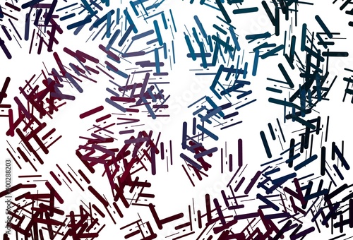 Dark purple vector template with repeated sticks.