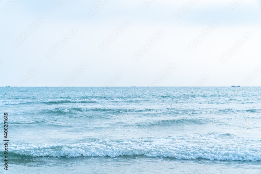 Sea and sand in Silver Beach, Beihai City, Guangxi Province, China Sea and sand in Silver Beach, Beihai City, Guangxi Province, China