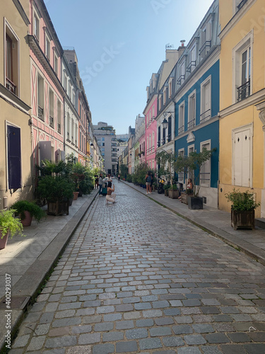 Beautiful Paris Street in the Summer © Mitchell