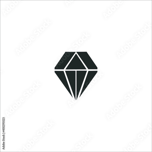 logo icon templet diamon vector photo