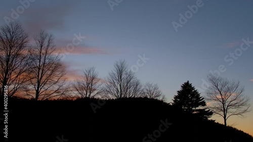 夕暮れ（早送り動画）