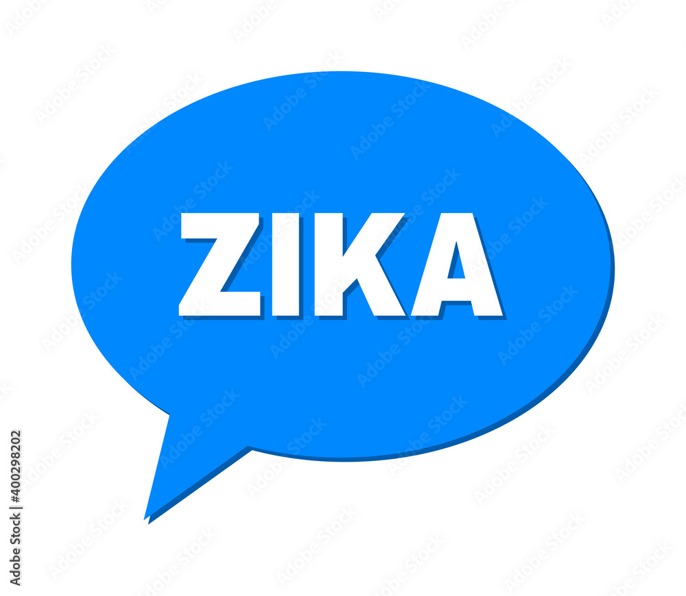 Speech ZIKA Colored Bubble Frame. ZIKA caption is located inside colored speech balloon with shadow. Vector quote caption inside message frame. Speech ZIKA Colored Bubble Frame. ZIKA caption is located inside colored speech balloon with shadow. Vector quote caption inside message frame.