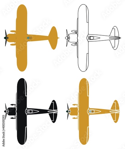 CR42 Falco in top view.