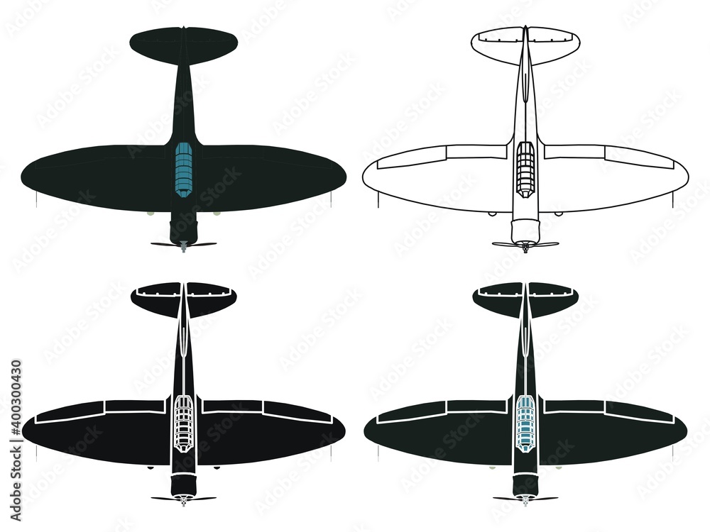 Aichi D3A1 in top view. Aichi D3A1 in top view.