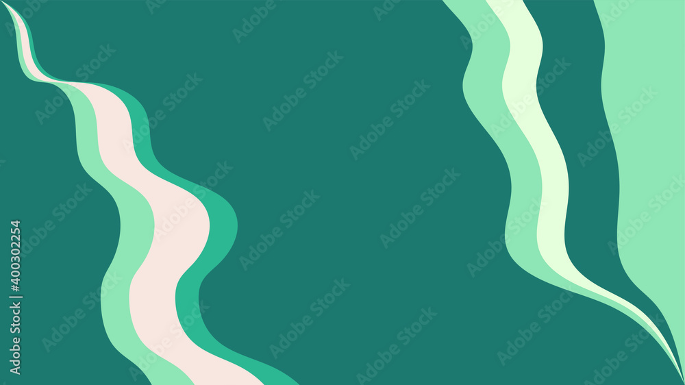 illustration of an wavy background