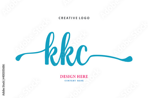 KKC lettering logo is simple, easy to understand and authoritative