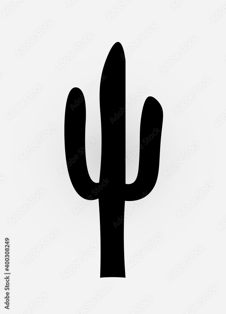 Cactus tree. Vector illustration Cactus tree. Vector illustration
