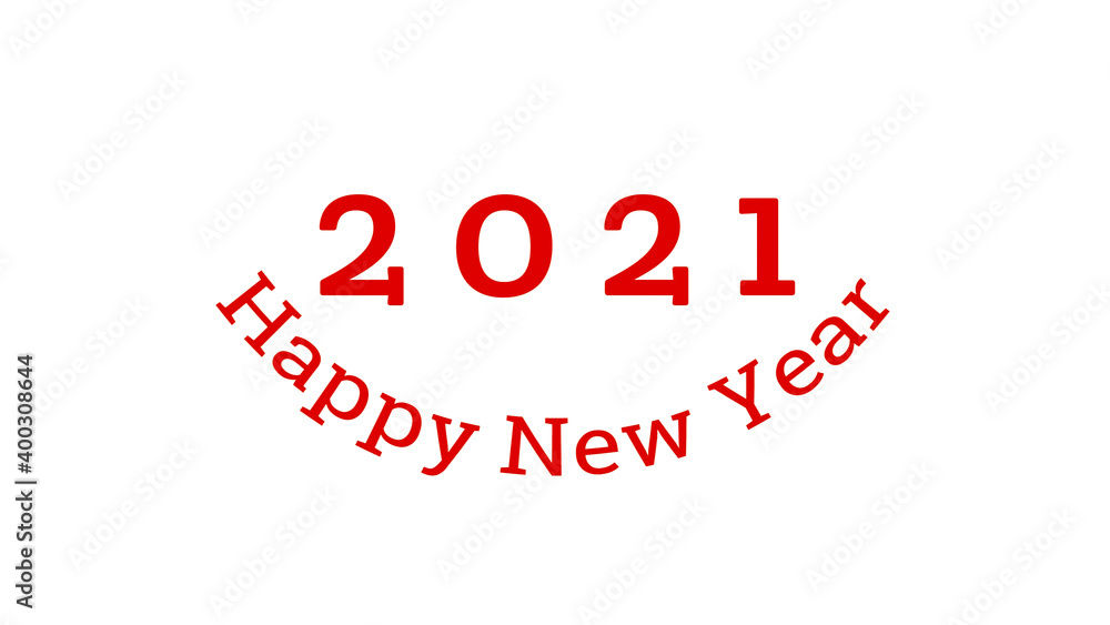 2021 Happy new year wishes with white background 2021 Happy new year wishes with white background
