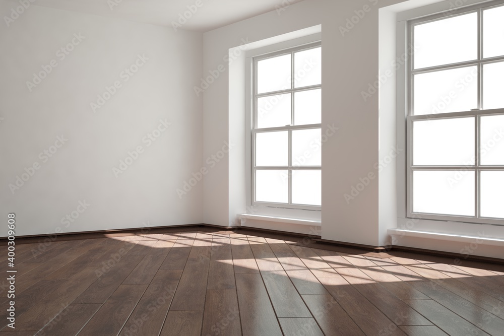 Fototapeta premium Modern interior design. 3D illustration