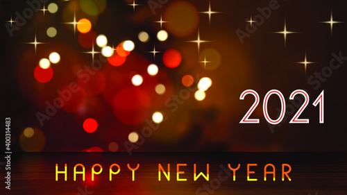 2021 new year banner design