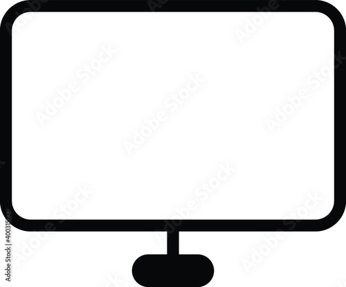 TV vector icon