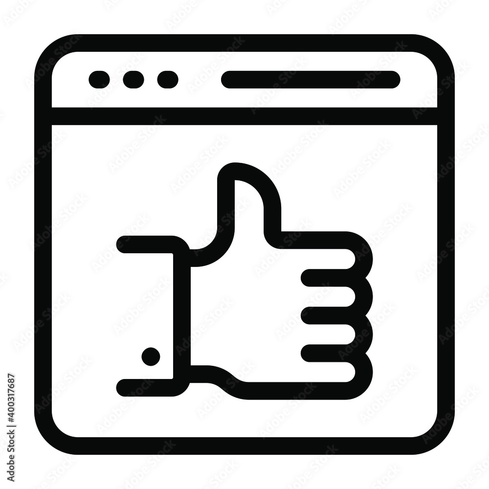 Web feedback solid icon, editable design
Web feedback solid icon, editable design
