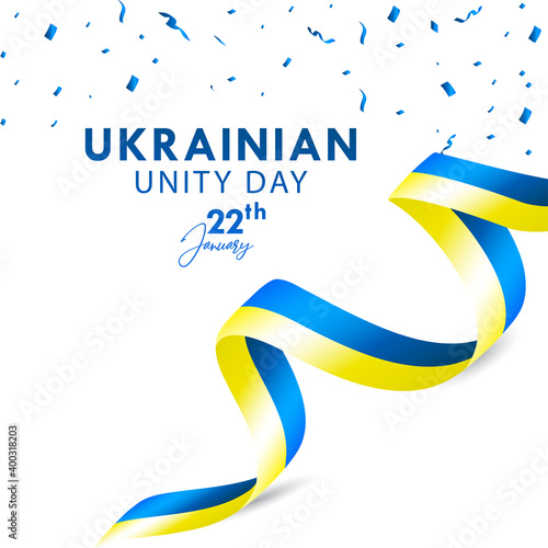 Ukraine Unity Day Vector Design For Banner Print and Greeting Background