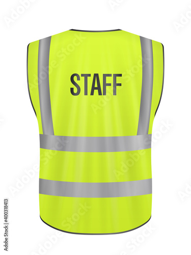 Safety vest staff