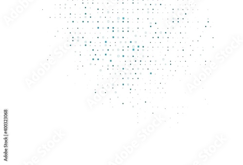 Light BLUE vector layout with rectangles, squares.