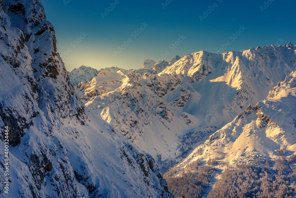 Parc National des Ecrins, Barre des Ecrins, Hautes Alpes, France