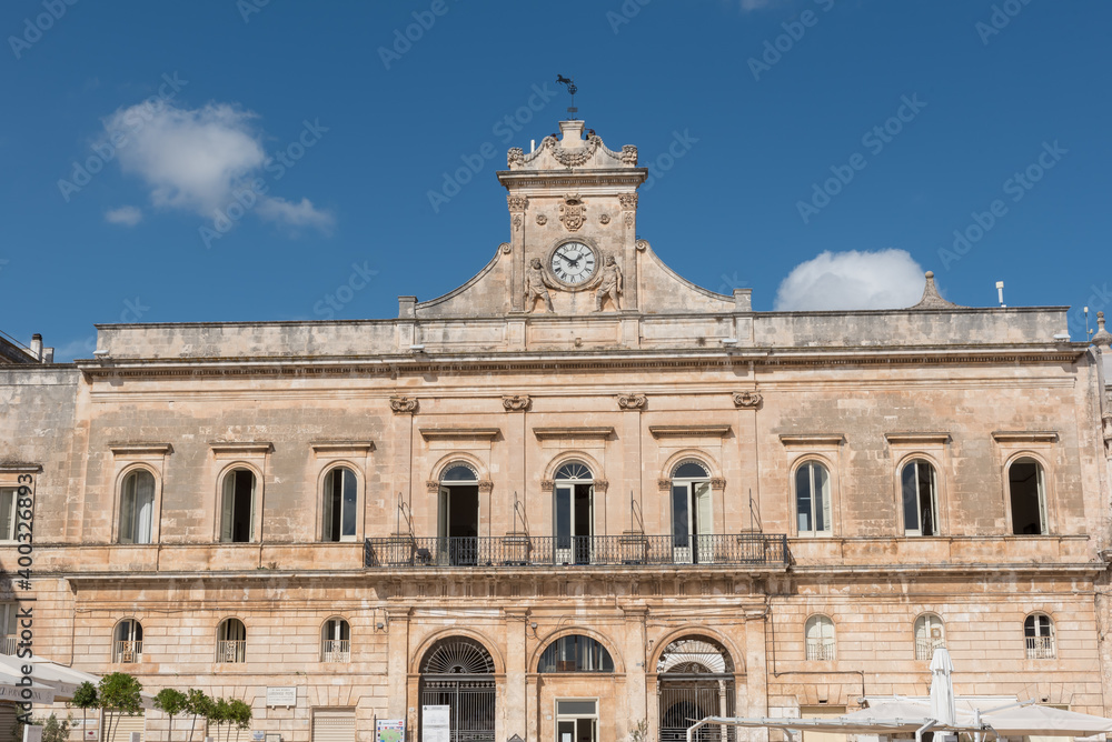Lecce Puglia streets buildings