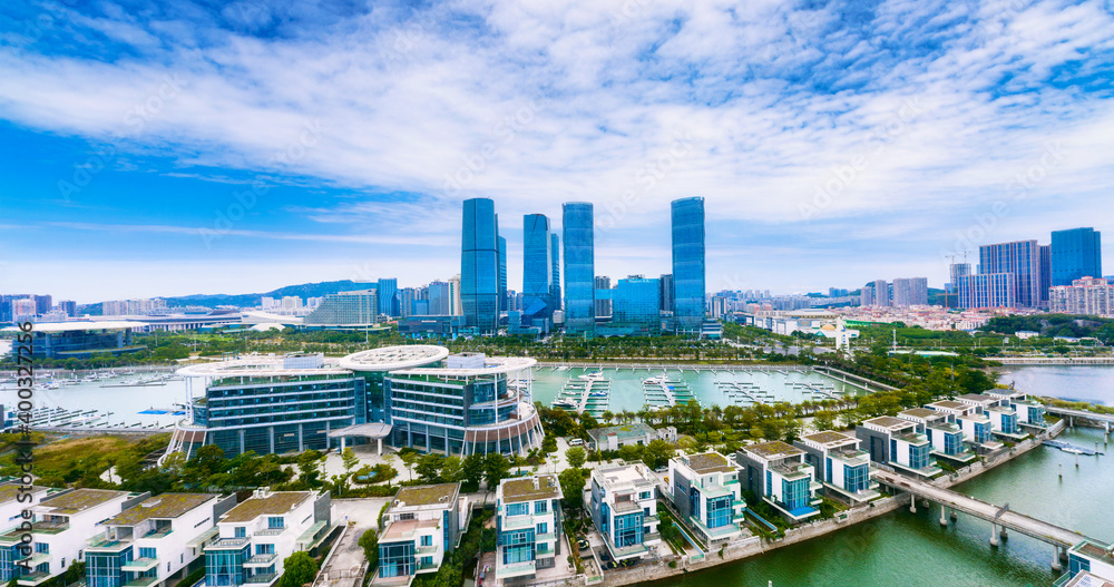 Obraz premium Villa Group of Mazu Cultural Square, Xiamen, China