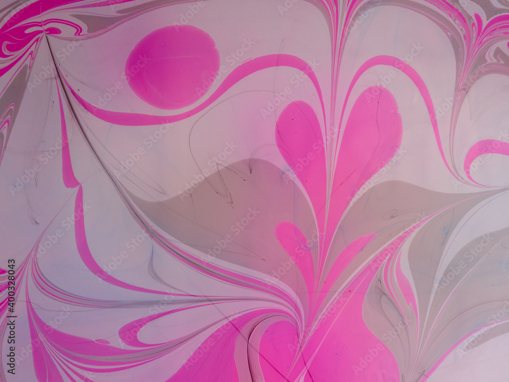 Coloring with liquid acrylic paints. Fluid acrylic art. Mixed liquid paints. Beautiful abstract background. Mixing acrylic paints in water. Photo of the liquid surface in the top view. Colorful textur Coloring with liquid acrylic paints. Fluid acrylic art. Mixed liquid paints. Beautiful abstract background. Mixing acrylic paints in water. Photo of the liquid surface in the top view. Colorful textur