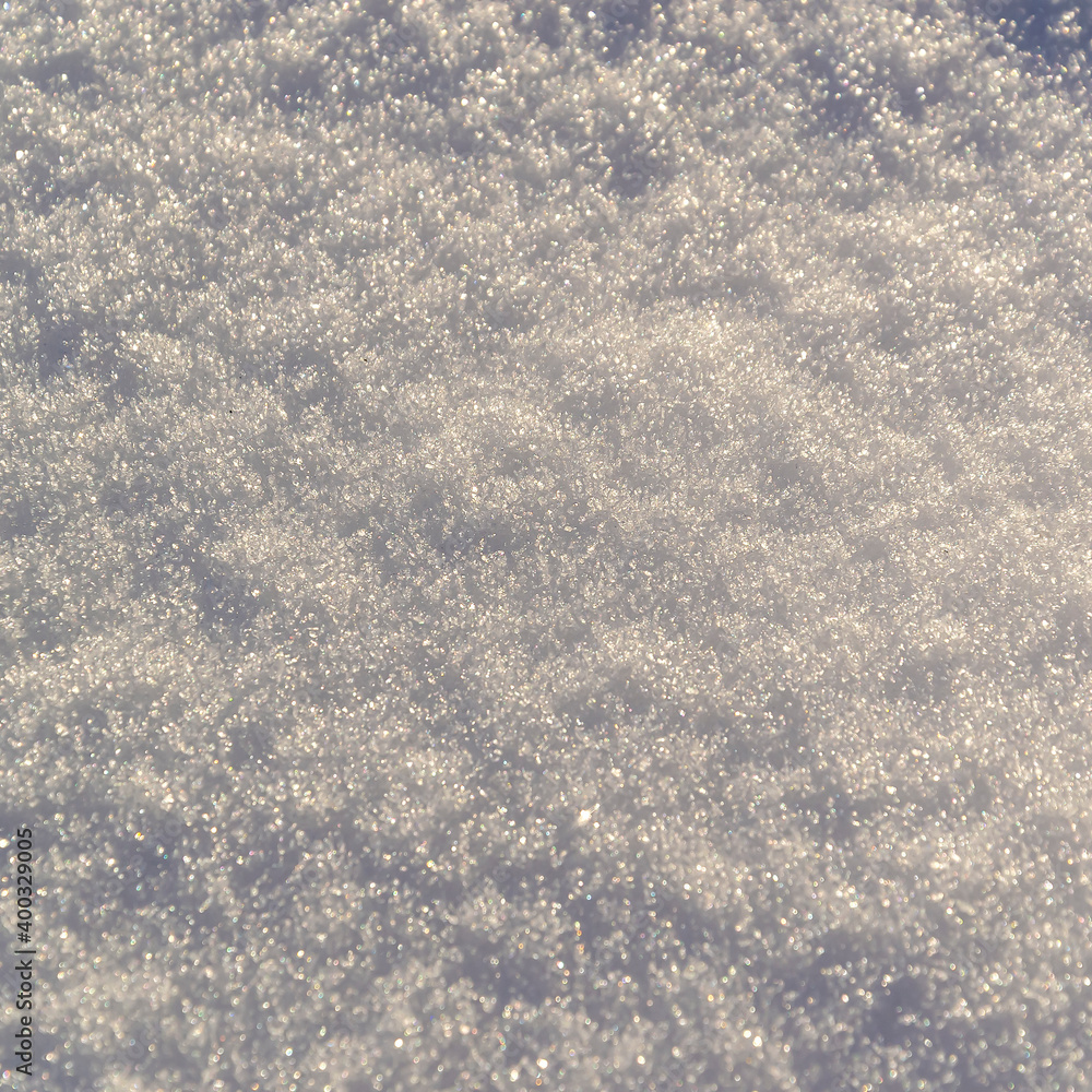 Fototapeta premium the backdrop of the cold snow