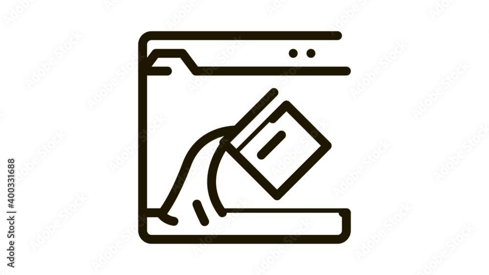web site page color drawing Icon Animation. black web site page color drawing animated icon on white background web site page color drawing Icon Animation. black web site page color drawing animated icon on white background