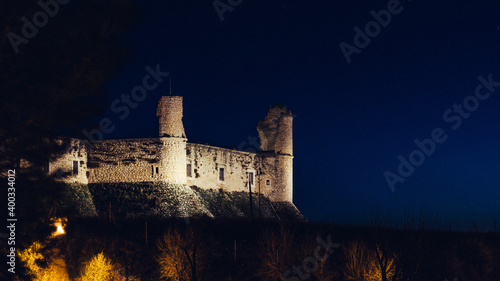 Built in the 15th century, this deteriorating abandoned castle in Chinchon, Spain can only be viewed from the outside