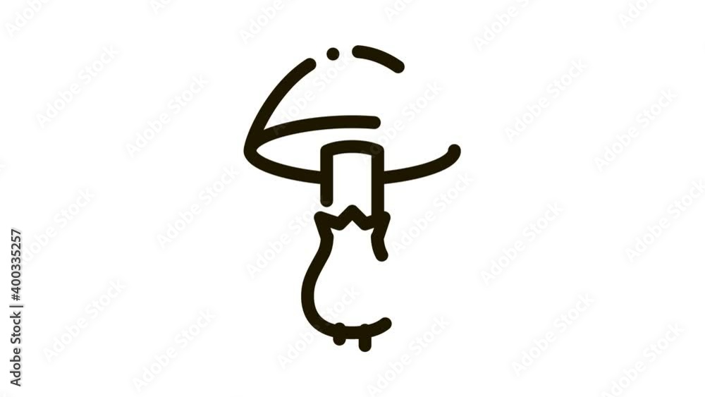 mushroom vegetable Icon Animation. black mushroom vegetable animated icon on white background mushroom vegetable Icon Animation. black mushroom vegetable animated icon on white background