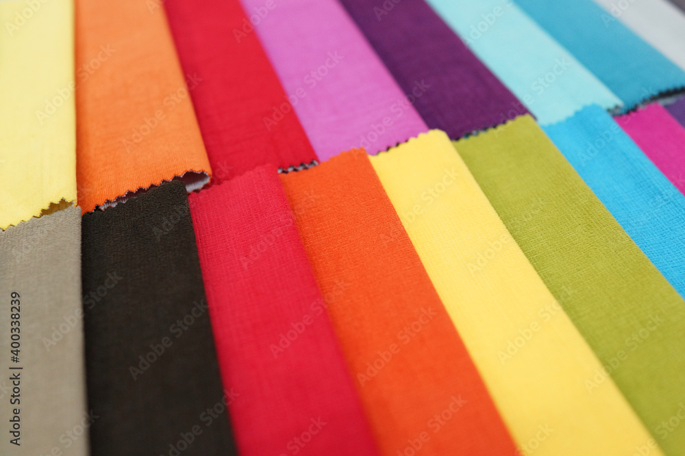 Colorful upholstery fabric samples Colorful upholstery fabric samples