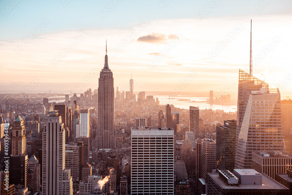 New York city Binocular classic view 