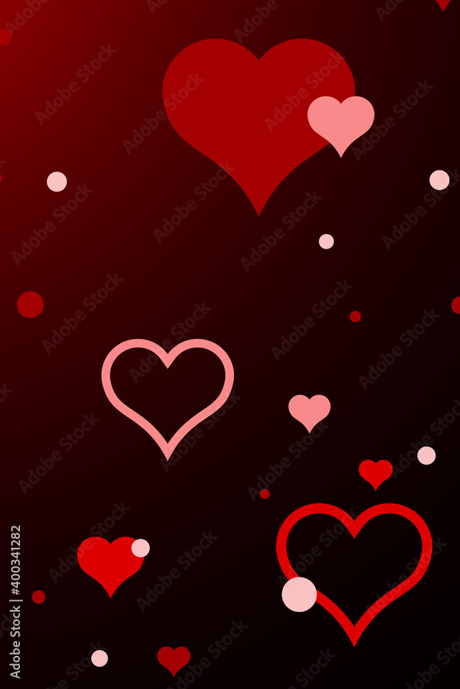 Abstract love illustration. Abstract love illustration.