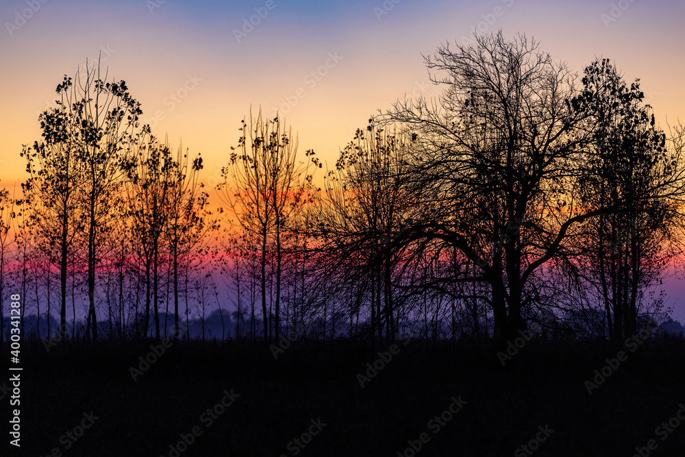 Naklejka premium Tramonto