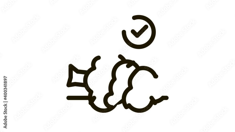 felled tree Icon Animation. black felled tree animated icon on white background felled tree Icon Animation. black felled tree animated icon on white background