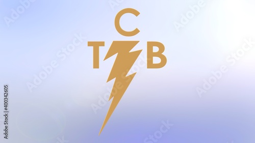 Bild auf Leinwand TCB Symbol, Taking Care of Business