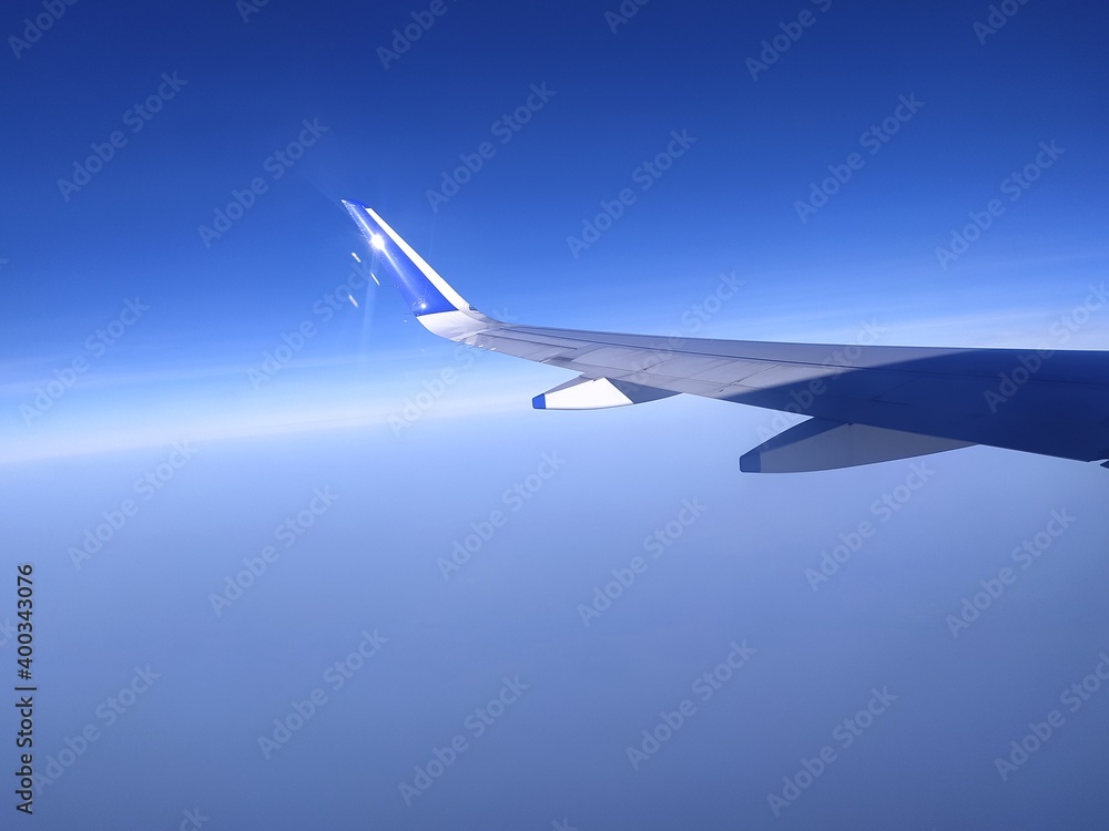 Obraz premium airplane in the sky