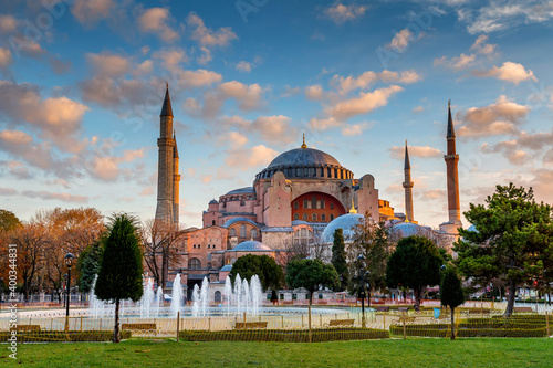 Fototapete Hagia Sophia Grand Mosque exterior