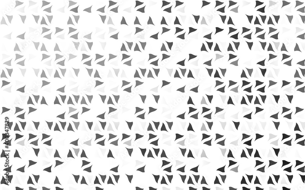 Light Silver, Gray vector cover in polygonal style. Light Silver, Gray vector cover in polygonal style.