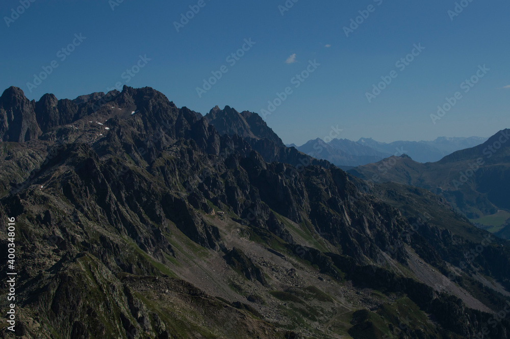 Naklejka premium Mountains in Switzerland