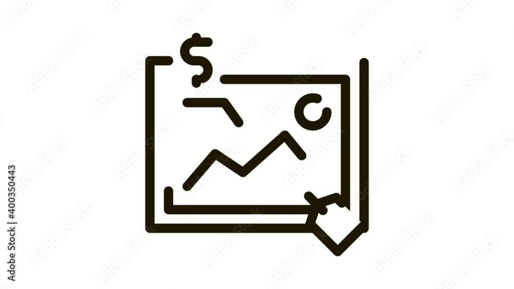 art painting auctioned Icon Animation. black art painting auctioned animated icon on white background art painting auctioned Icon Animation. black art painting auctioned animated icon on white background