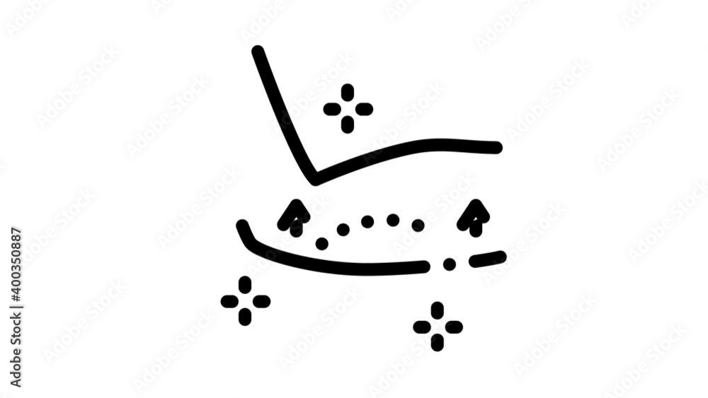 hand lifting Icon Animation. black hand lifting animated icon on white background hand lifting Icon Animation. black hand lifting animated icon on white background