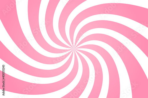 Swirling radial pattern background. Vector illustration for swirl design. Vortex starburst spiral twirl square.