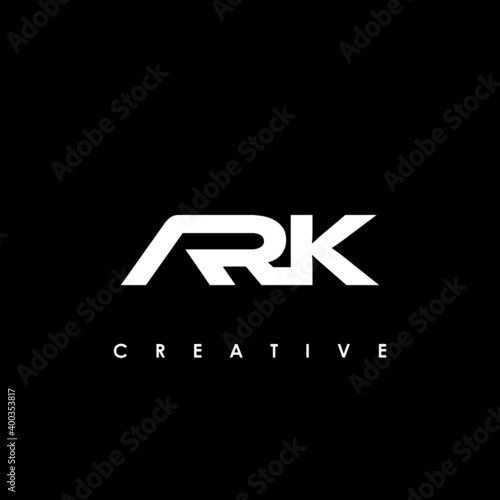 ARK Letter Initial Logo Design Template Vector Illustration