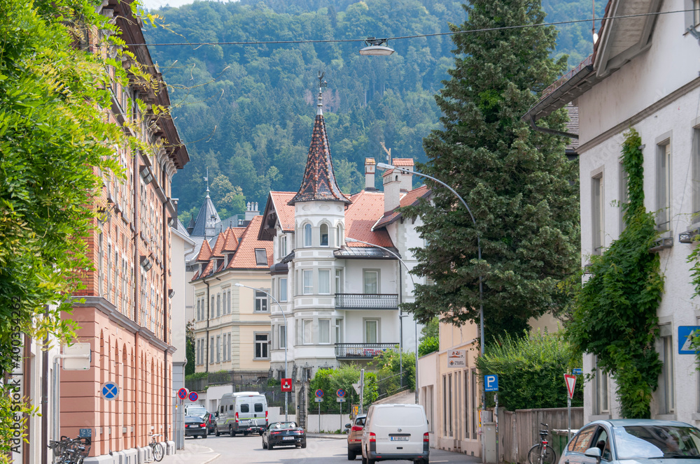 Obraz premium view of Bregenz in Austria