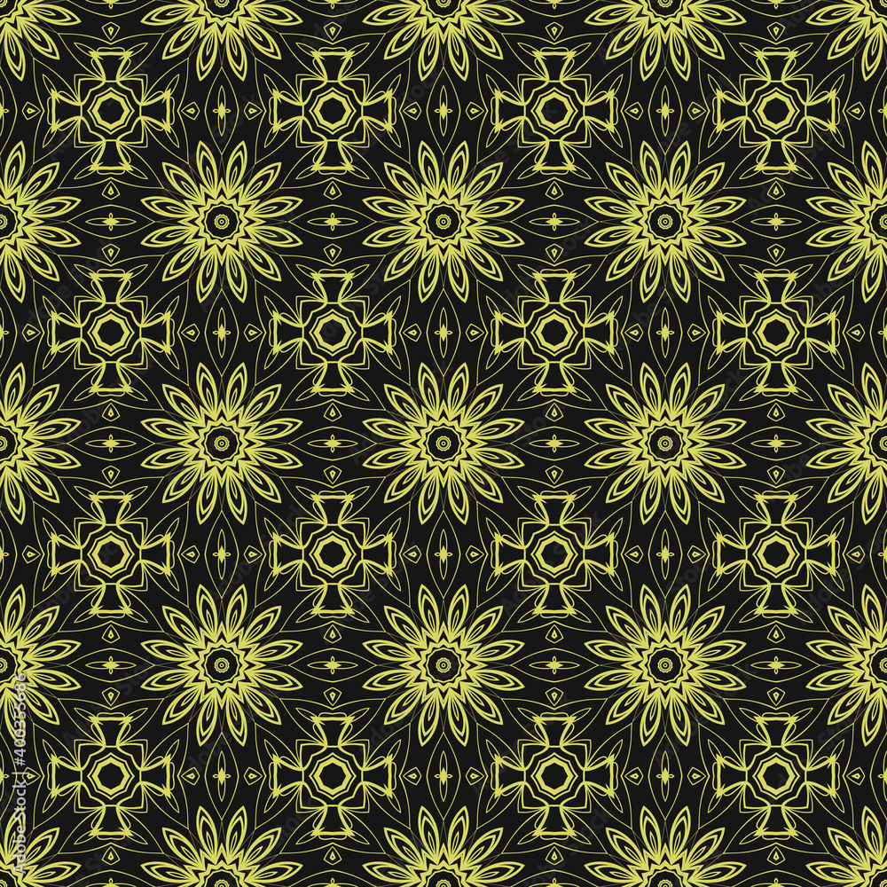Luxury Traditional Ornamental Design. Modern Seamless Geometry Pattern. Vector Illustration. For Interior Design, Printing, Web And Textile Design. Luxury Traditional Ornamental Design. Modern Seamless Geometry Pattern. Vector Illustration. For Interior Design, Printing, Web And Textile Design.