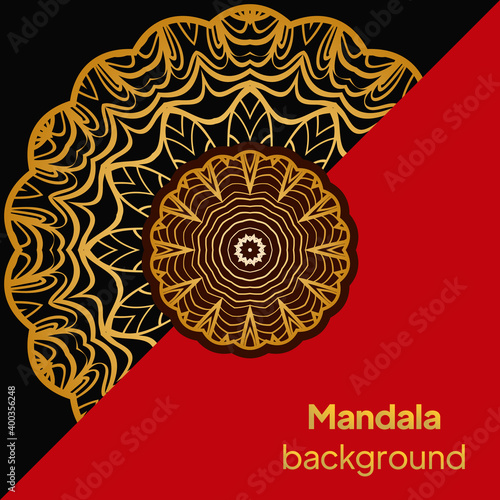 Indian floral mandala pattern. Vector . Can be used for textile, greeting card, coloring book, phone case print