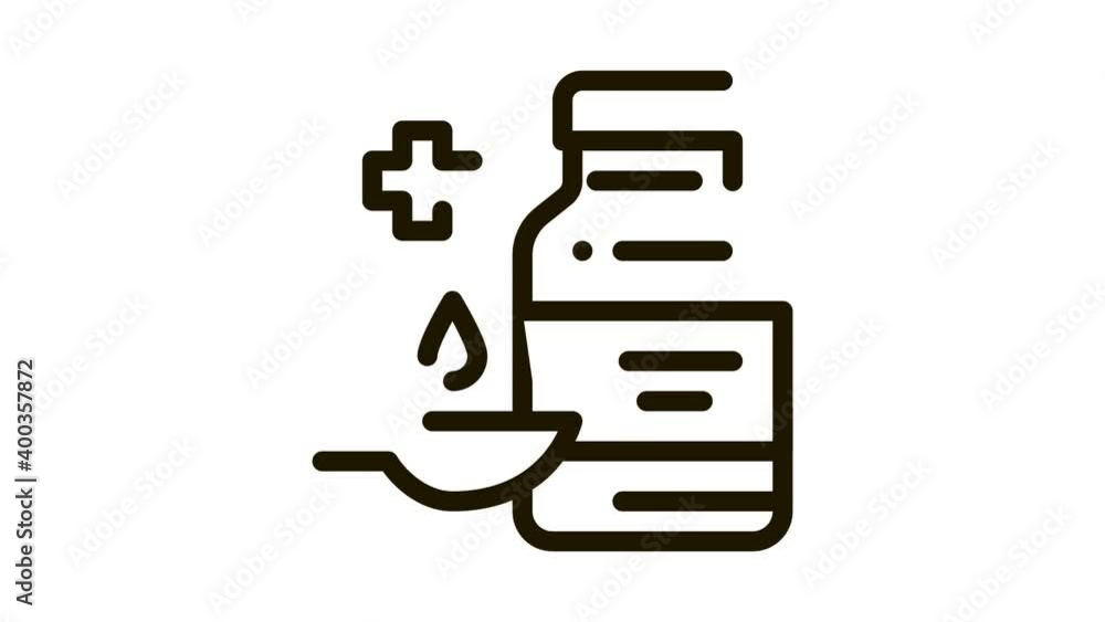 baby medical document Icon Animation. black baby medical document animated icon on white background baby medical document Icon Animation. black baby medical document animated icon on white background
