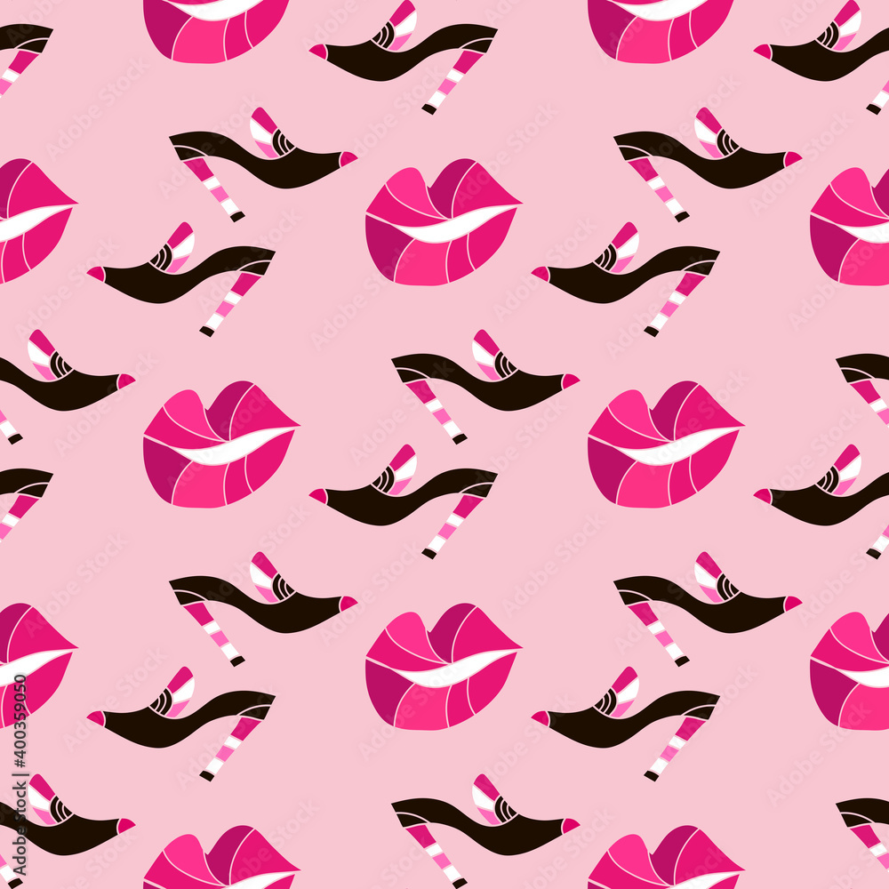 Lips pattern 5