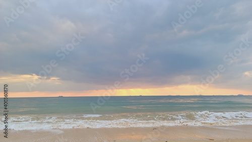 beach at sunset