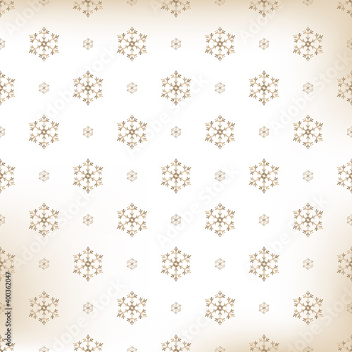 Wallpaper Mural seamless snowflakes pattern and background vector illustration Torontodigital.ca